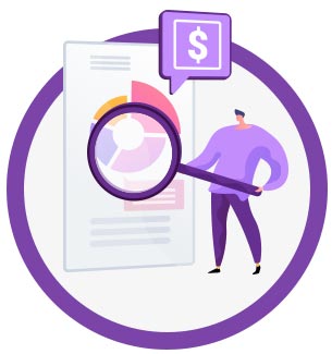 Baixa visibilidade financeira